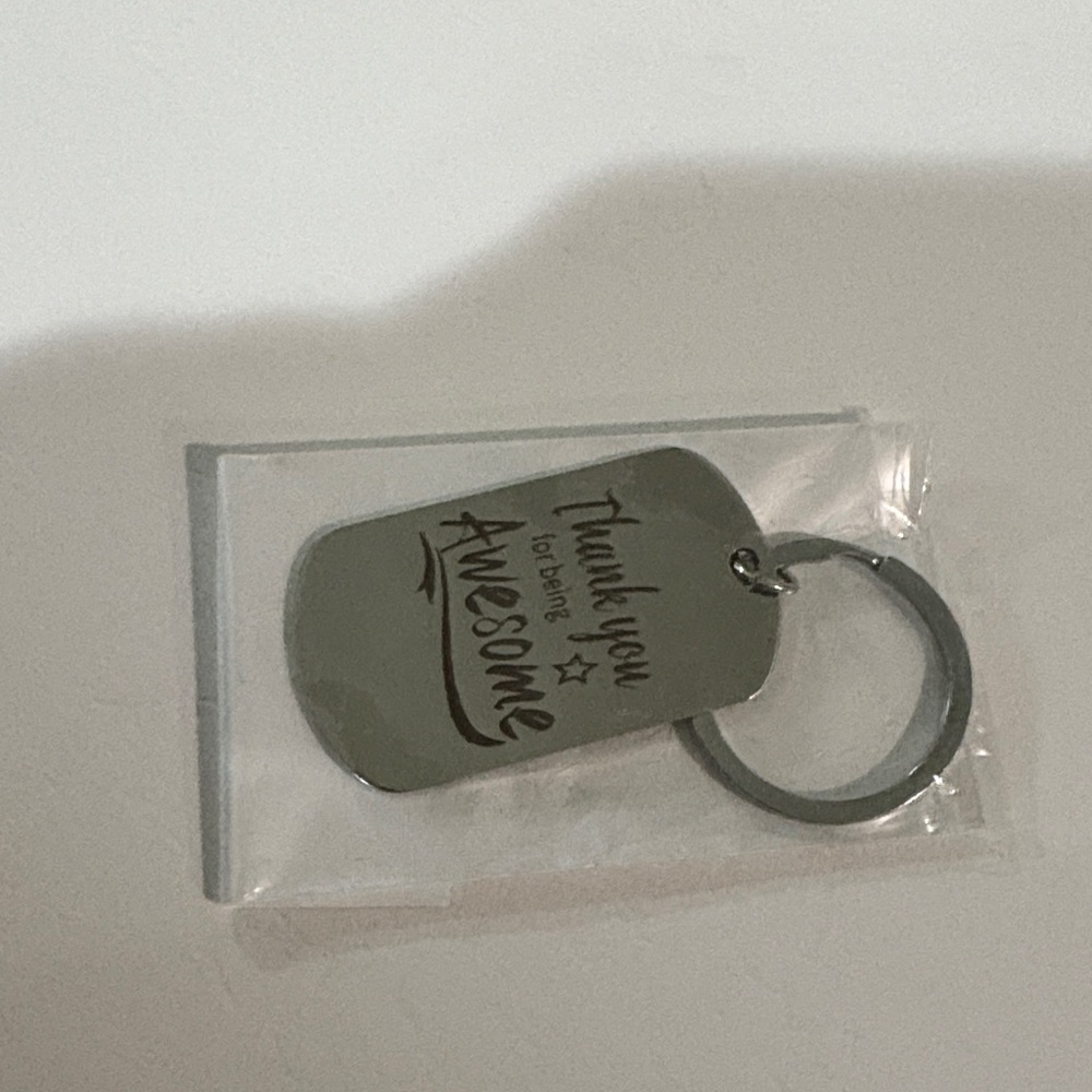 Silver Keychain Accessory - Picture 2 of 2